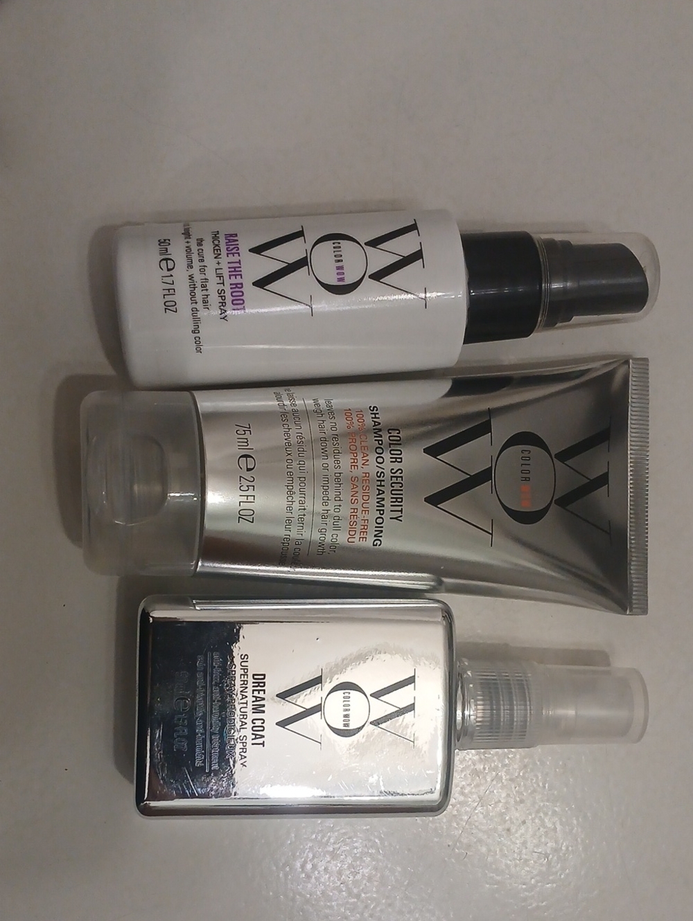 NEW Color Wow Color Security Shampoo & Styling Spray Set - - (3-piece)